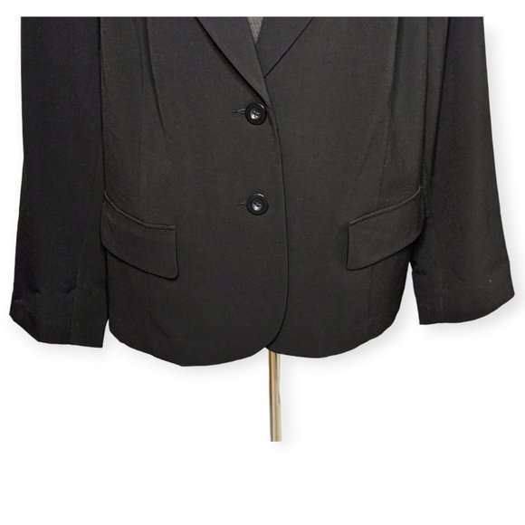 Studio 1940 Black Button Front Blazer NWT Size 18W - Picture 4 of 15